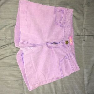 South pole light purple shorts